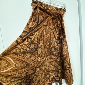 H&M boho midi skirt